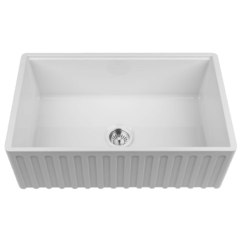 Chambord LEGRANDE Single Bowl Reversible Fireclay Sink