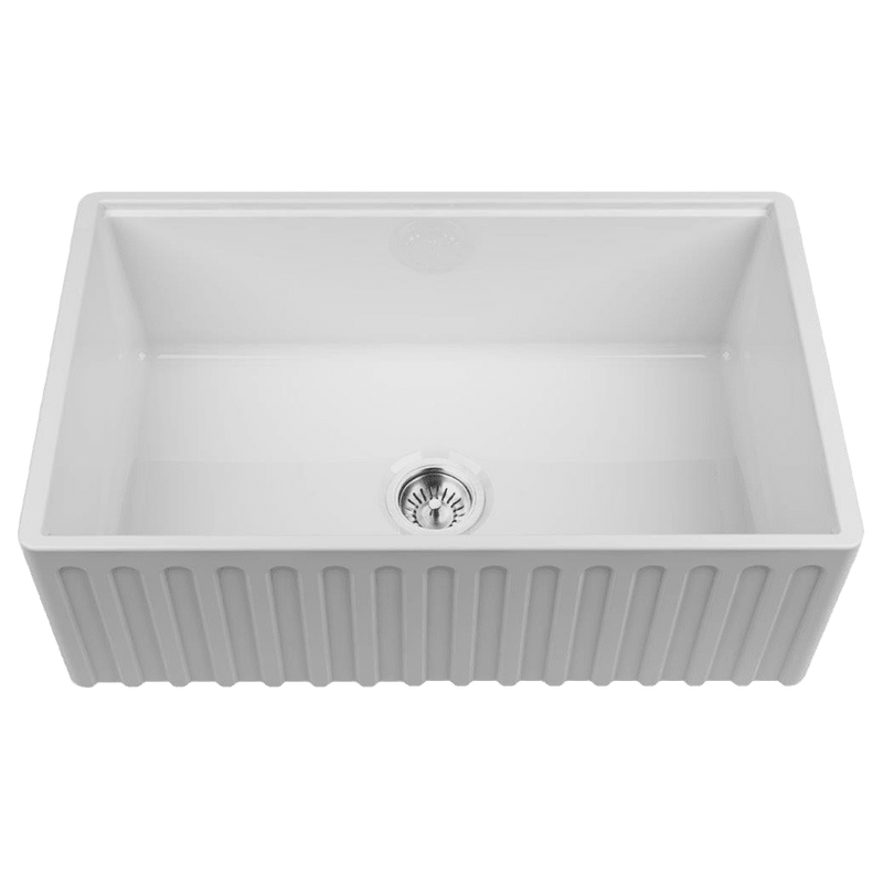 Chambord LEGRANDE Large Bowl Reversible Fireclay Sink