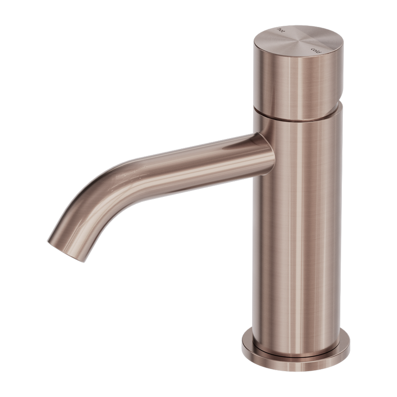 Zen SS316L Basin Mixer Handless Brushed Bronze