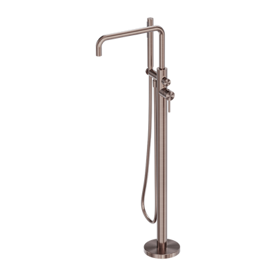 Zen SS316L Freestanding Bath Mixer Brushed Bronze