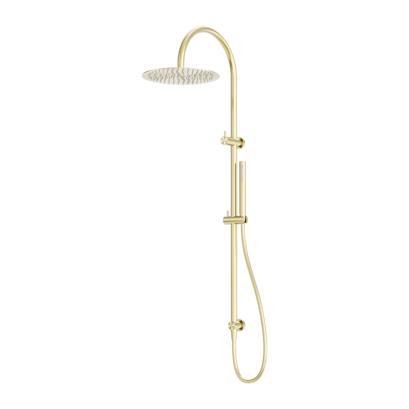 Zen SS316L Twin Shower Brushed Gold