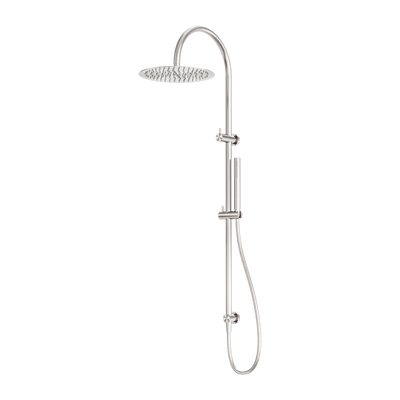 Zen SS316L Twin Shower Brushed Nickel