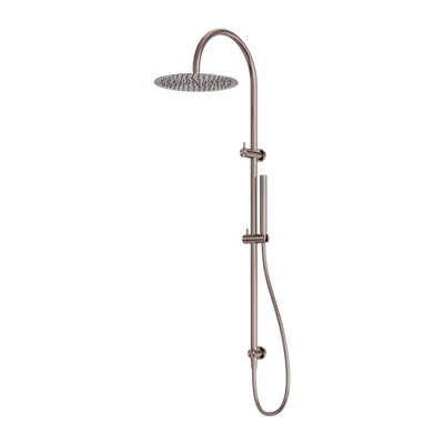 Zen SS316L Twin Shower Brushed Bronze