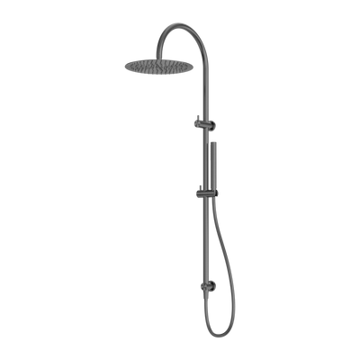 Zen SS316L Twin Shower Graphite