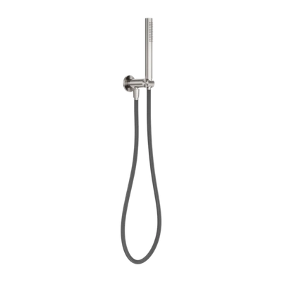 Zen SS316L Shower On Bracket With Outdoor Shower Hose Brushed Nickel