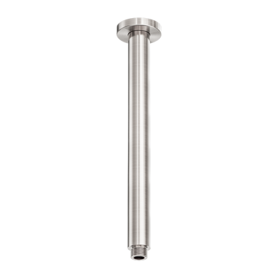 Zen SS316L Round Ceiling Arm 300mm Length Brushed Nickel