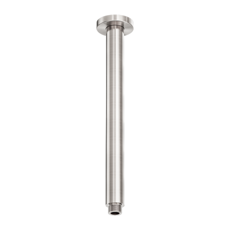 Zen SS316L Round Ceiling Arm 300mm Length Brushed Nickel