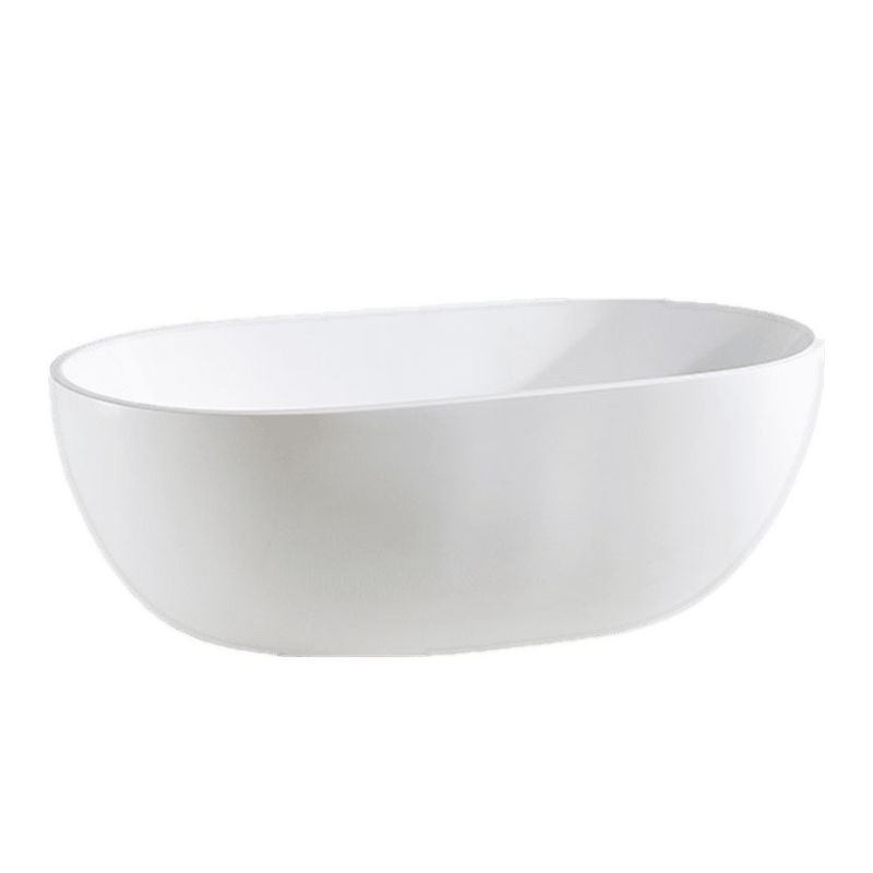 Poseidon Olivia Free Standing 1700mm Matte White Bathtub - Sydney Home Centre