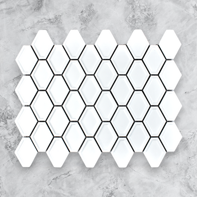 White Matte Internal Porcelain Glazed Honeycomb - Sydney Home Centre