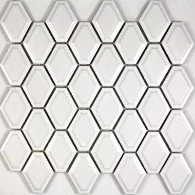 White Matte External Porcelain Glazed Honeycomb - Sydney Home Centre