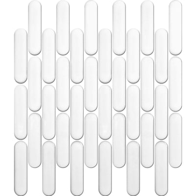 White Gloss Round Head Finger Glazed - Sydney Home Centre