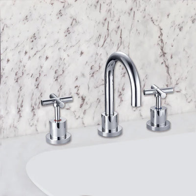 P&P PLNZ04 Basin Tap Set Chrome