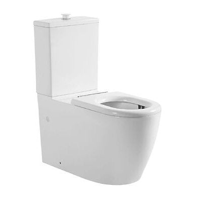 Poseidon Asta Care Rimless Toilet Suite White - Sydney Home Centre