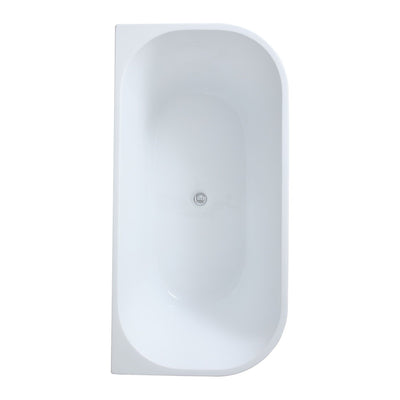 Poseidon Elivia Back To Wall 1500mm Bathtub Non Overflow - Sydney Home Centre