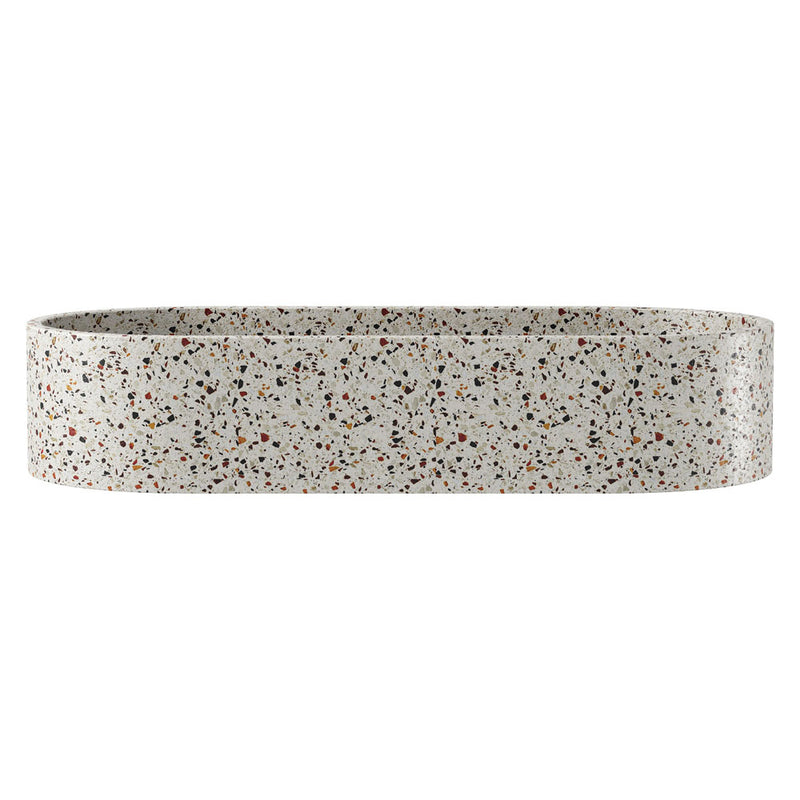 Fienza Jada Pill Concrete Above Counter Basin Terrazzo - Sydney Home Centre