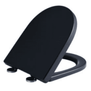 Poseidon Avis Rimless Wall Faced Floor Pan Matte Black - Sydney Home Centre