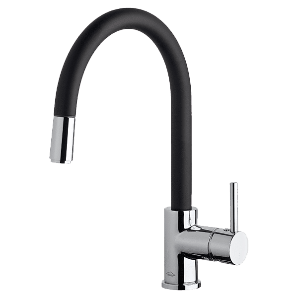 Armando Vicario Pull Out Kitchen Mixer Black