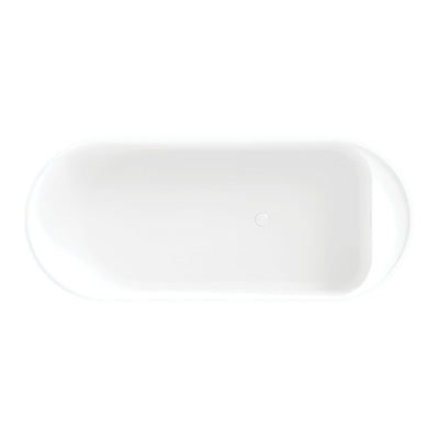 Fienza Minka Solid Surface Bath 1700mm Matte White - Sydney Home Centre