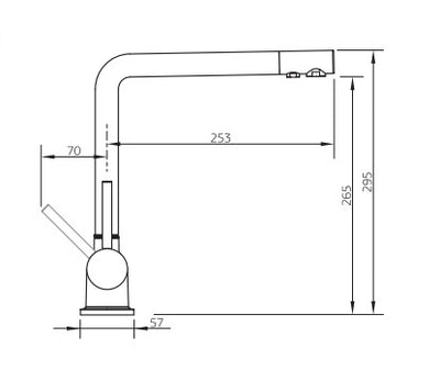 Puretec Tripla T6 Triple Action Mixer Tap Chrome