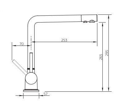 Puretec Tripla T6 Triple Action Mixer Tap Chrome