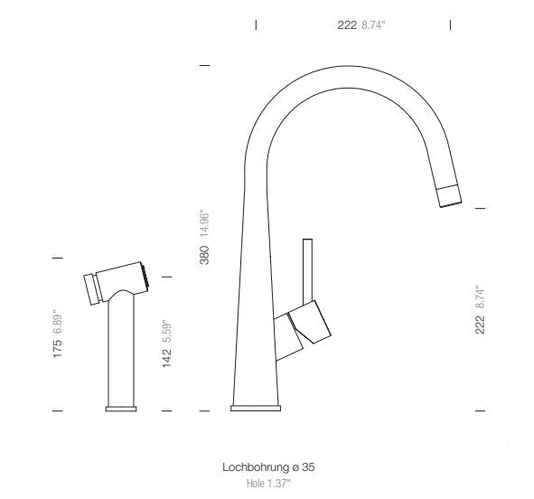 Alfresco Conos Pro Stainless Steel Mixer