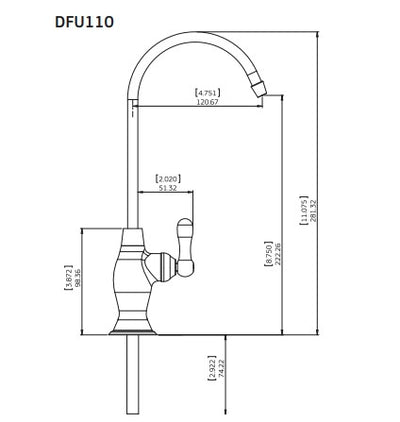 Puretec High Loop Tap Chrome