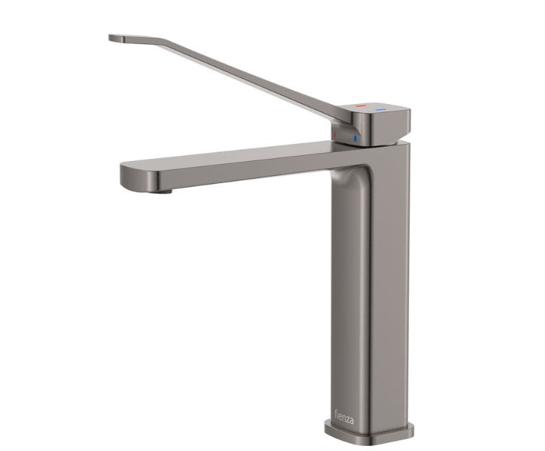 Fienza Tono Care Medium Basin Mixer Gun Metal - Sydney Home Centre