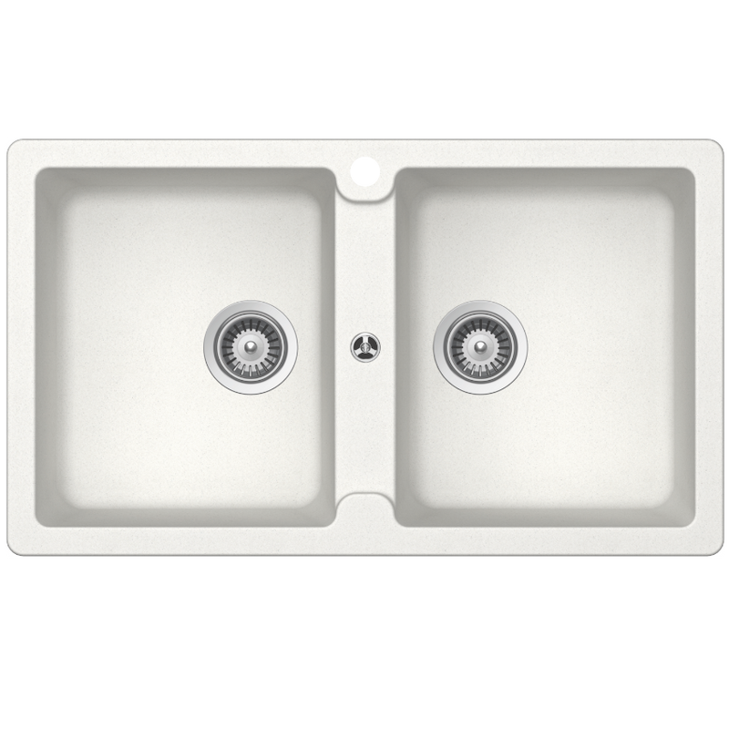 Schock Typos Double Bowl Sink 1TH Alpina