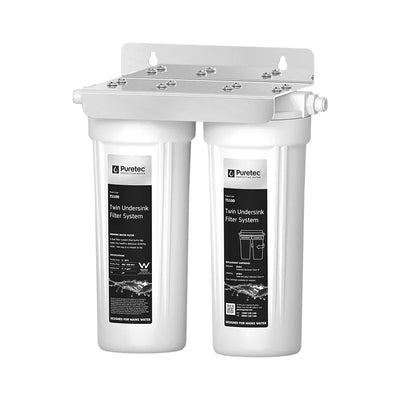 Puretec Twin Undersink System, with PX051/GC051 Cartridges