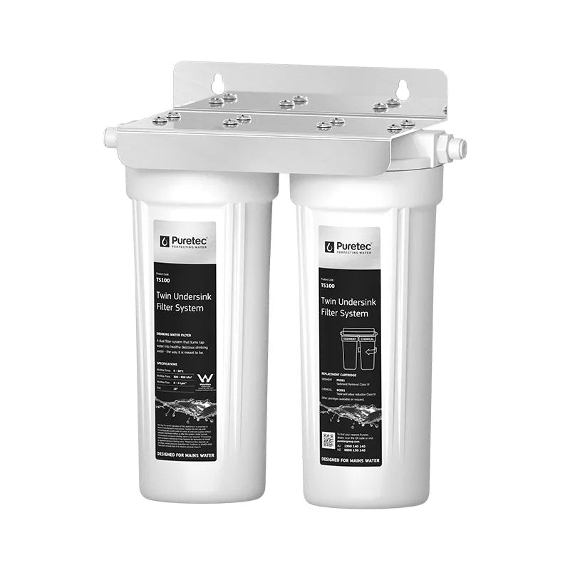 Puretec Twin Undersink System, with PX051/GC051 Cartridges