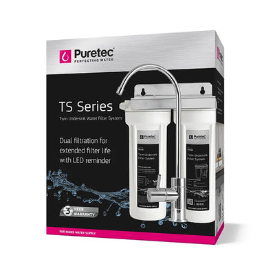 Puretec Twin Undersink System, with PX051/GC051 Cartridges