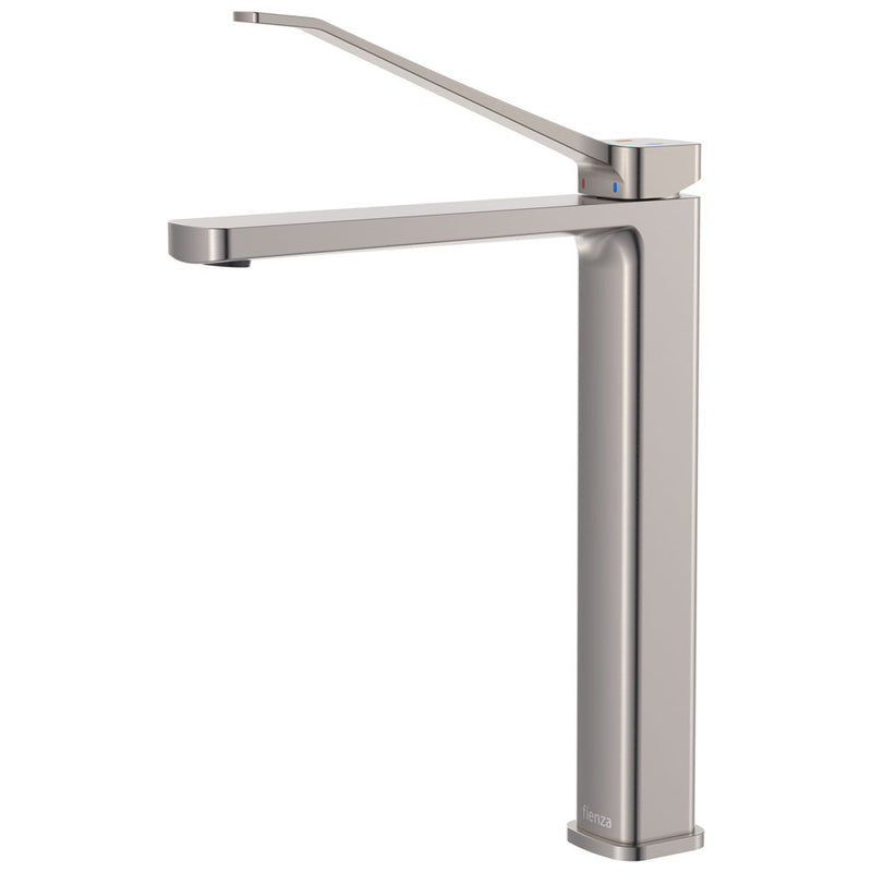 Fienza Tono Care Tall Basin Mixer Brushed Nickel - Sydney Home Centre