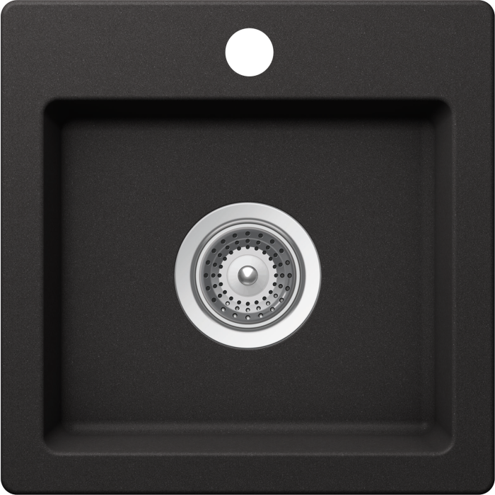 Schock Virtus Small Bowl Sink 1TH Nero