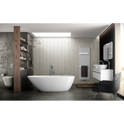 Poseidon Veda Free Standing 1690mm Gloss White Bathtub - Sydney Home Centre