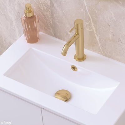 Fienza Universal Pop-Up/ Pull-Out Basin Waste Urban Brass - Sydney Home Centre