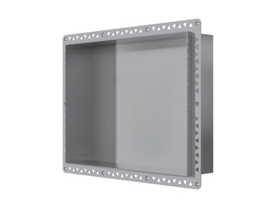 ANOOK Shower Niche 400x300x90mm PVD Titanium Grey - Sydney Home Centre