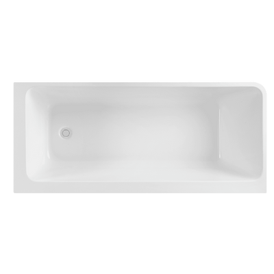 Poseidon Avis Right Corner Back To Wall 1700mm Gloss White Bathtub - Sydney Home Centre