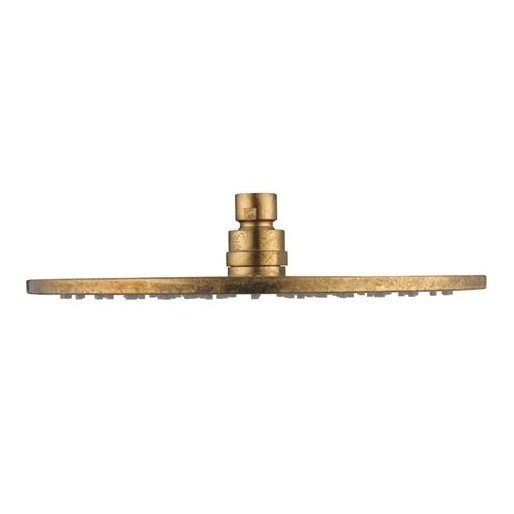 Bella Vista Mica LVB 250mm Shower Head Living Brass - Sydney Home Centre