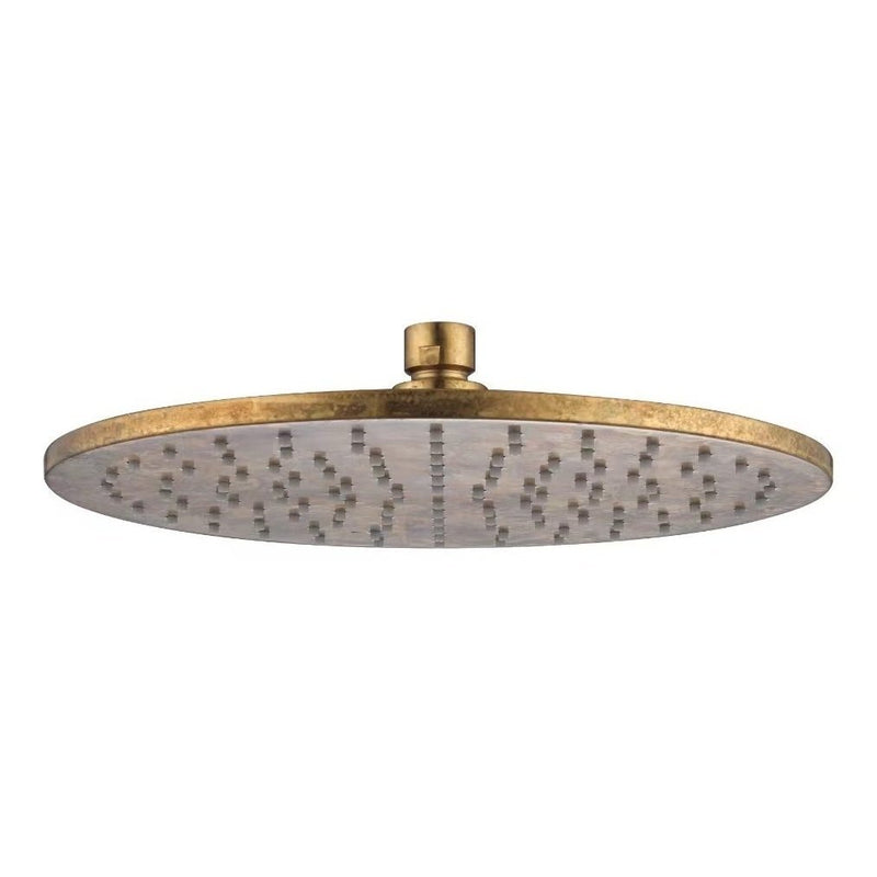 Bella Vista Mica LVB 250mm Shower Head Living Brass - Sydney Home Centre