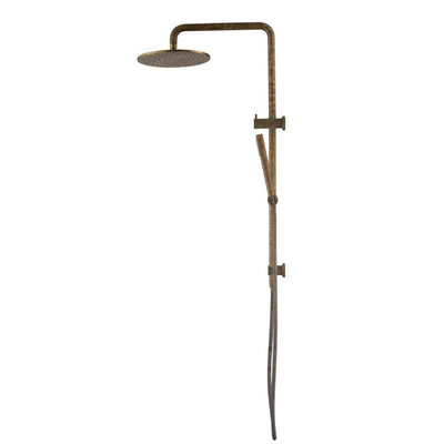 Bella Vista Mica LVB Dual Rail Shower Living Brass - Sydney Home Centre