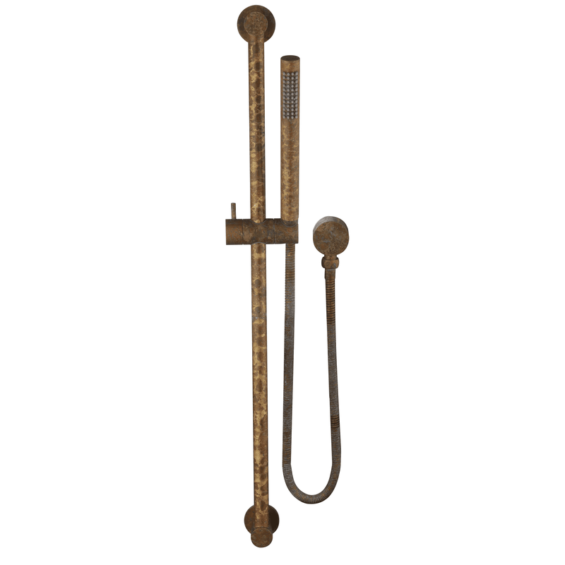 Bella Vista Mica LVB Rail Shower Living Brass - Sydney Home Centre