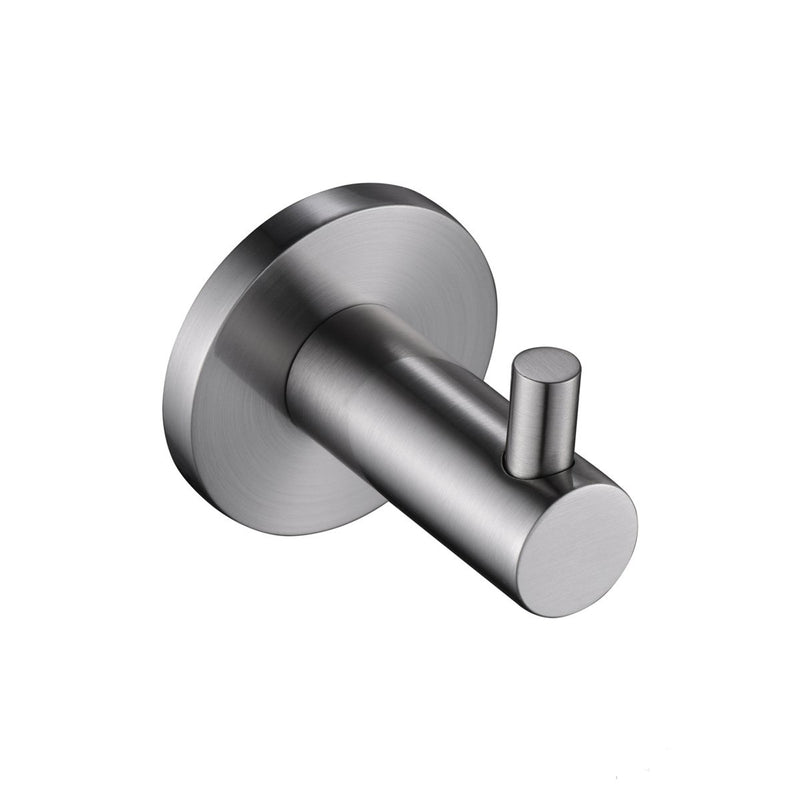 Bella Vista Mica Robe Hook Brushed Nickel - Sydney Home Centre