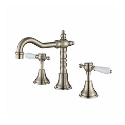 MN Bordeaux 1/4 Turn Basin Set Brushed Nickel