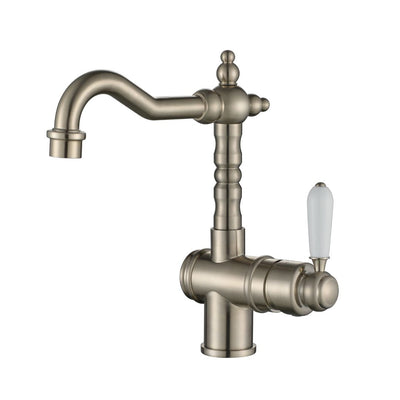 MN Bordeaux High Rise Basin Mixer Brushed Nickel