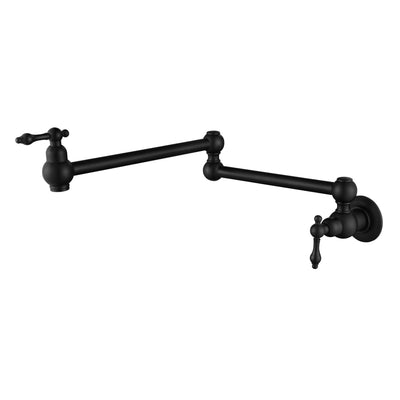 MN Bordeaux Kitchen Pot Filler Matte Black