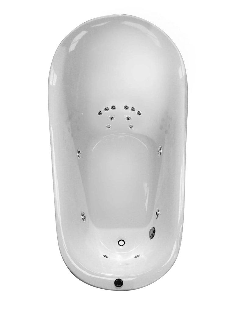 Broadway Bathroom FS21 1800mm Spa With Electronic Touch Pad 12 Jets White - Sydney Home Centre