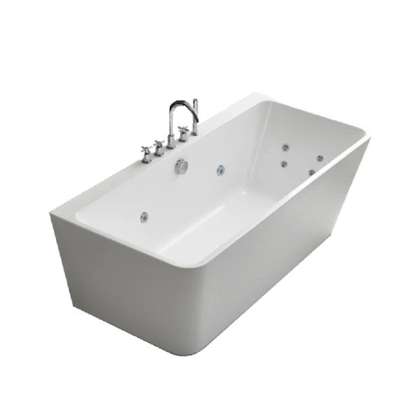 Broadway Bathroom FS37 1700mm Spa With Electronic Touch Pad 10 Jets White - Sydney Home Centre