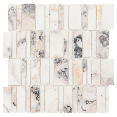 Calacatta Viola Mosaic Split 295x295 Honed - Sydney Home Centre