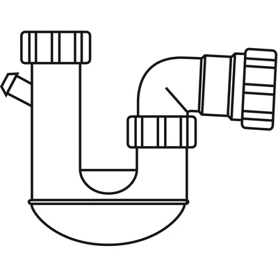 Caroma 50mm P Trap - Sydney Home Centre