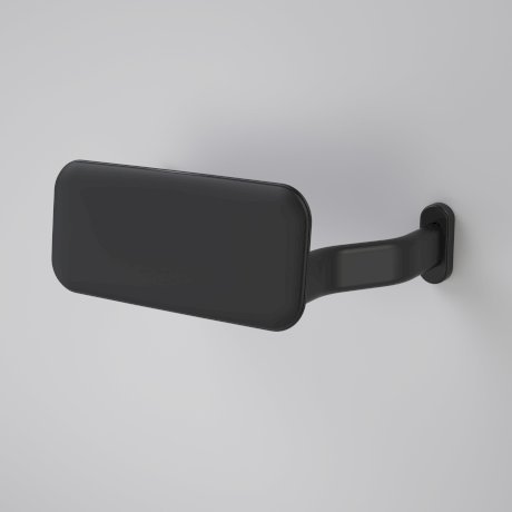 Caroma Backrest Curved Arm Black with GermGard® - Sydney Home Centre